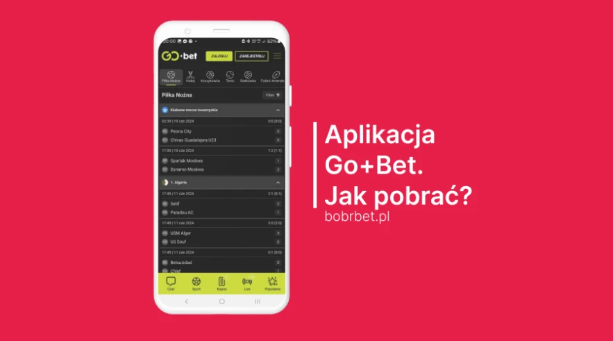 Go+Bet Aplikacja na Android & IOS - jak pobrać?