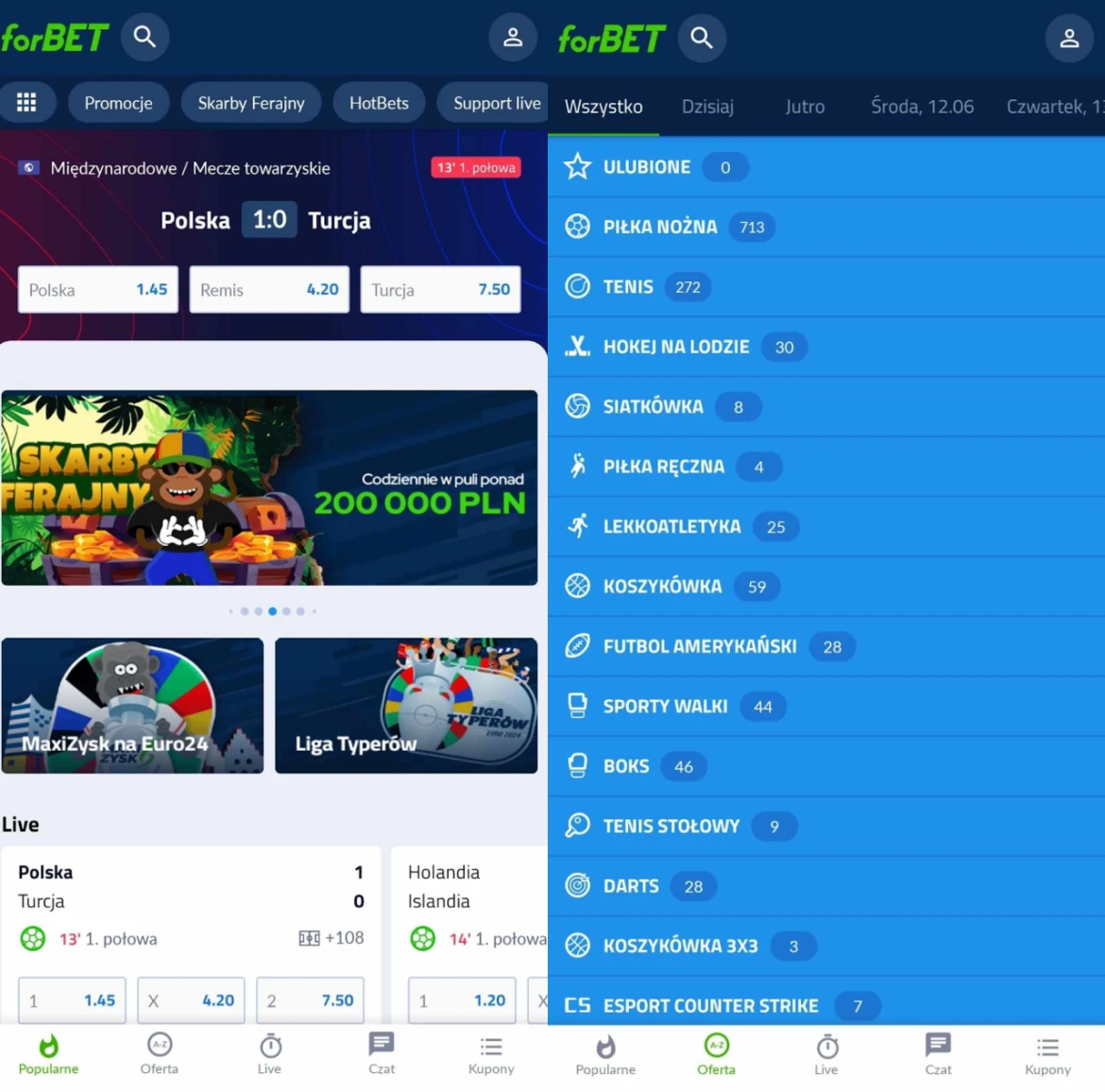 forBET App Screeny 